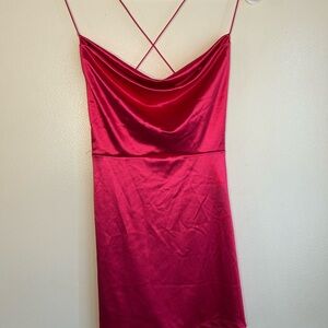 Windsor Pink Backless Dress